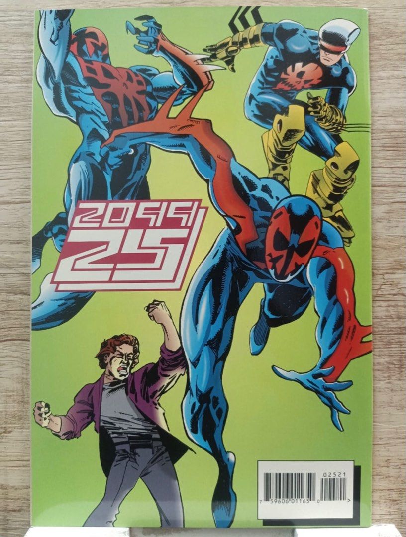 Embossed Comic Cover Spider-Man 2099 #25 Embossed Cover Double-Sized Issue, Hobbies & Toys ...