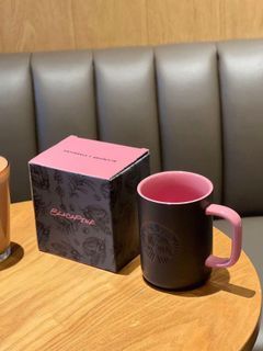 Starbucks Mug black pink