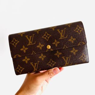 LOUIS VUITTON AUTHENTIC LONG WALLET (and other small leather accessories)  DUSTBAG WITH RECEIPT ENVELOPE (LV Gucci), Luxury, Bags & Wallets on  Carousell