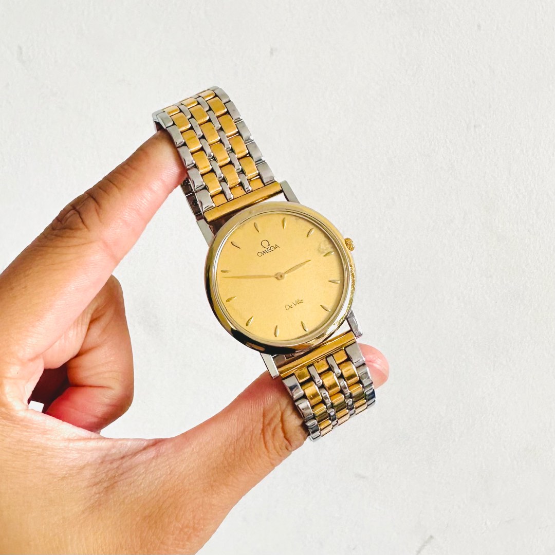 Gold watch quartz online