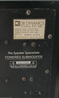 Subwoofer