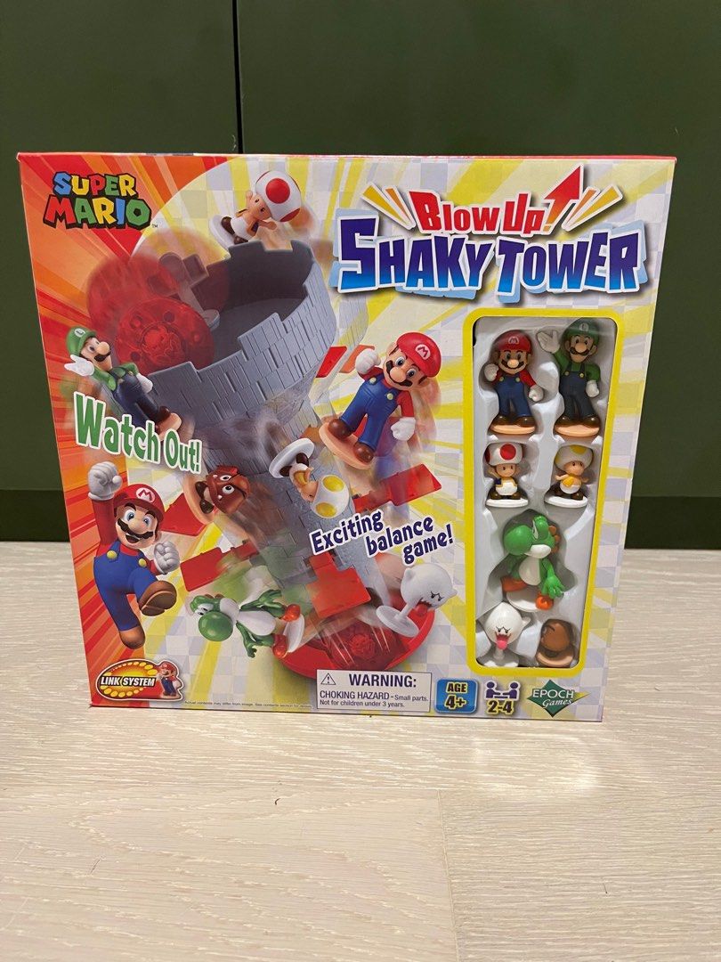 Super Mario shaky tower, Hobbies & Toys, Toys & Games on Carousell