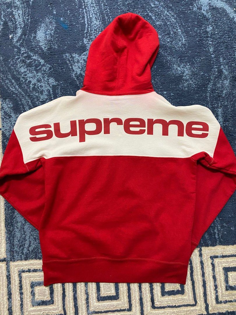 Supreme blocked hooded new arrivals