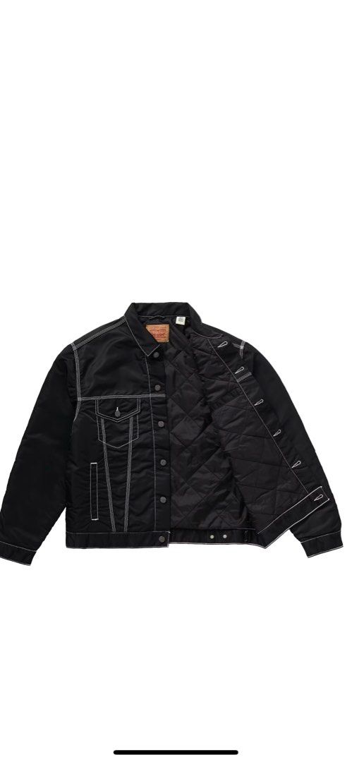 Supreme white denim jacket discount