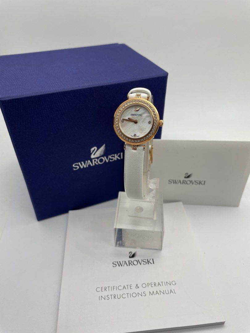 Swarovski 5376651 25mm Quartz Mother of Pearl Dial Watch Women s