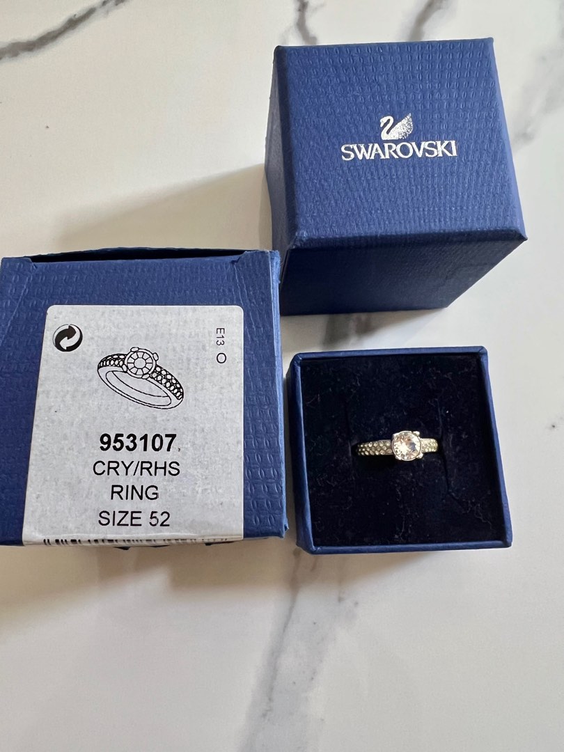 Swarovski Ring, Women's Fashion, Jewelry & Organisers, Rings on Carousell