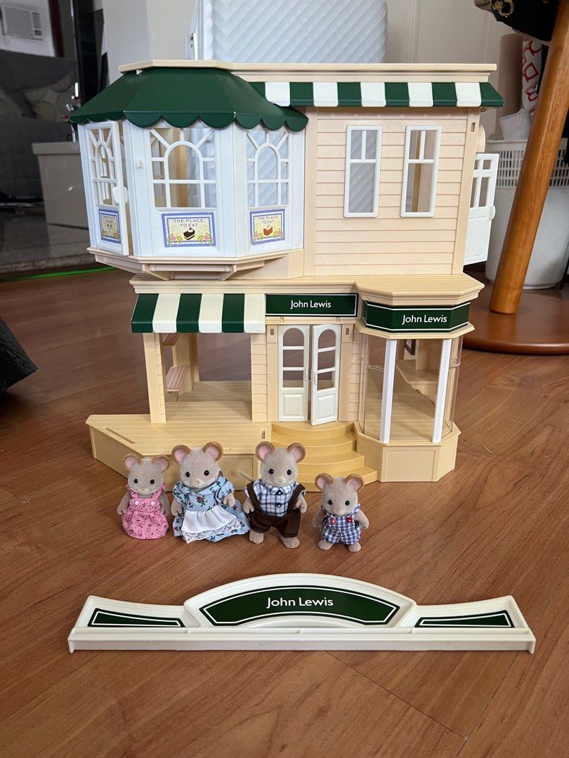 John lewis sylvanian families department shop store