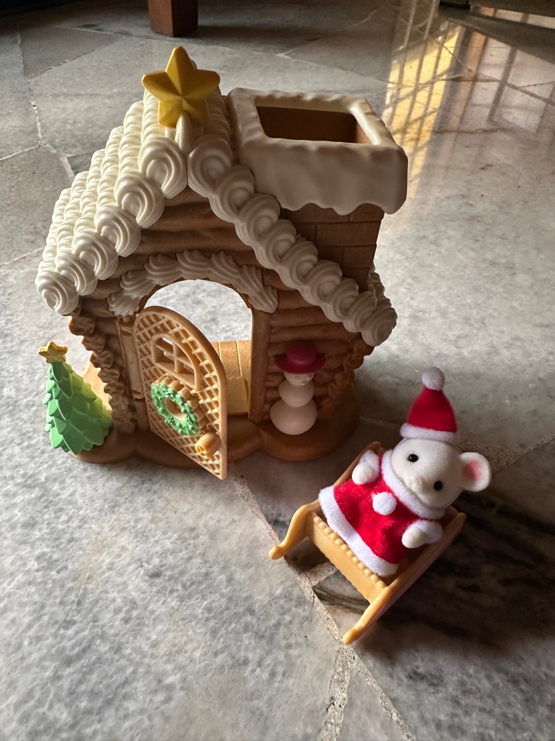 Sylvanian families discount gingerbread house