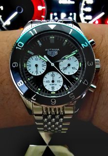 Tag Heuer Autavia Heuer 02 Automatic Chronograph 2022 Complete 💯 %Authentic
