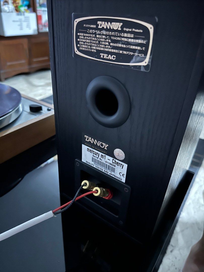 Tannoy Mercury M1 Hi Fi Audiophile Bookshelf Speakers, Audio, Soundbars