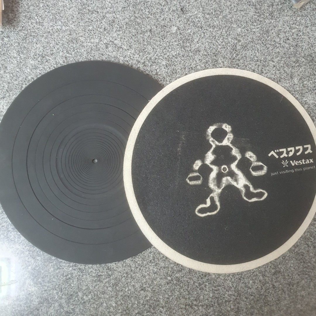Technics Turntable rubber mat, Audio, Other Audio Equipment on Carousell