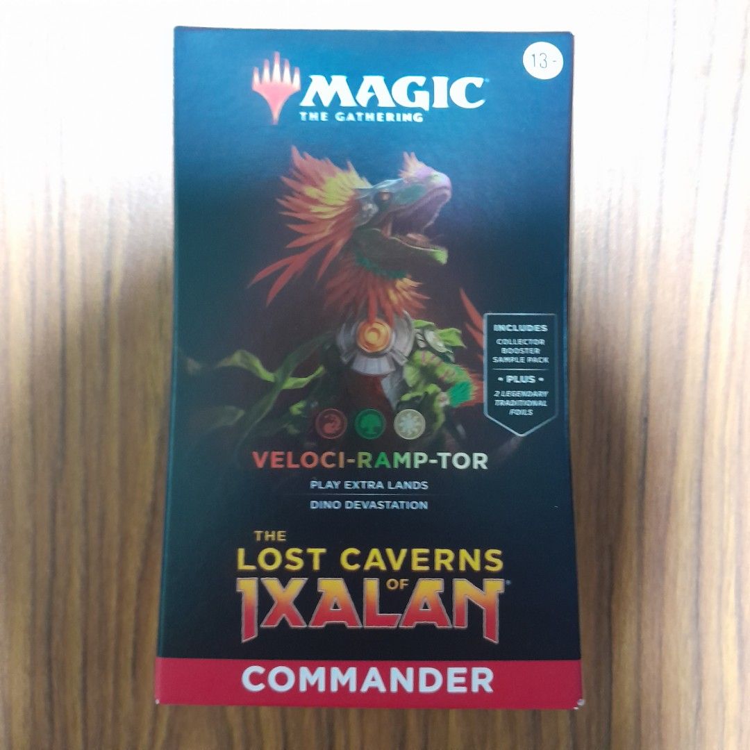 mtg veloci-ramp-tor commander deck Veloci-Ramp-Tor Commander Deck | Naya Dinosaur Tribal main image 1