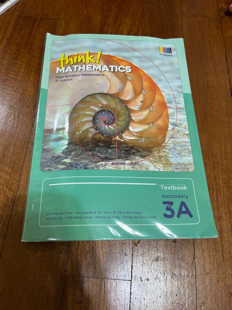 think mathematics textbook 3A, Hobbies & Toys, Books & Magazines ...