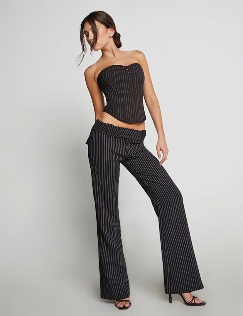 Tiger Mist ~ Kittie Pants and Molly Top (pinstripe), Women's