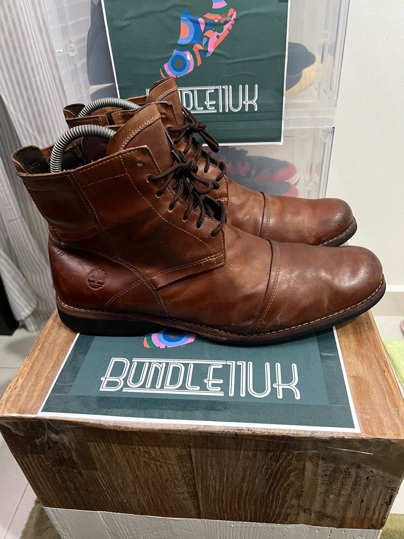 Timberland cap toe boots top