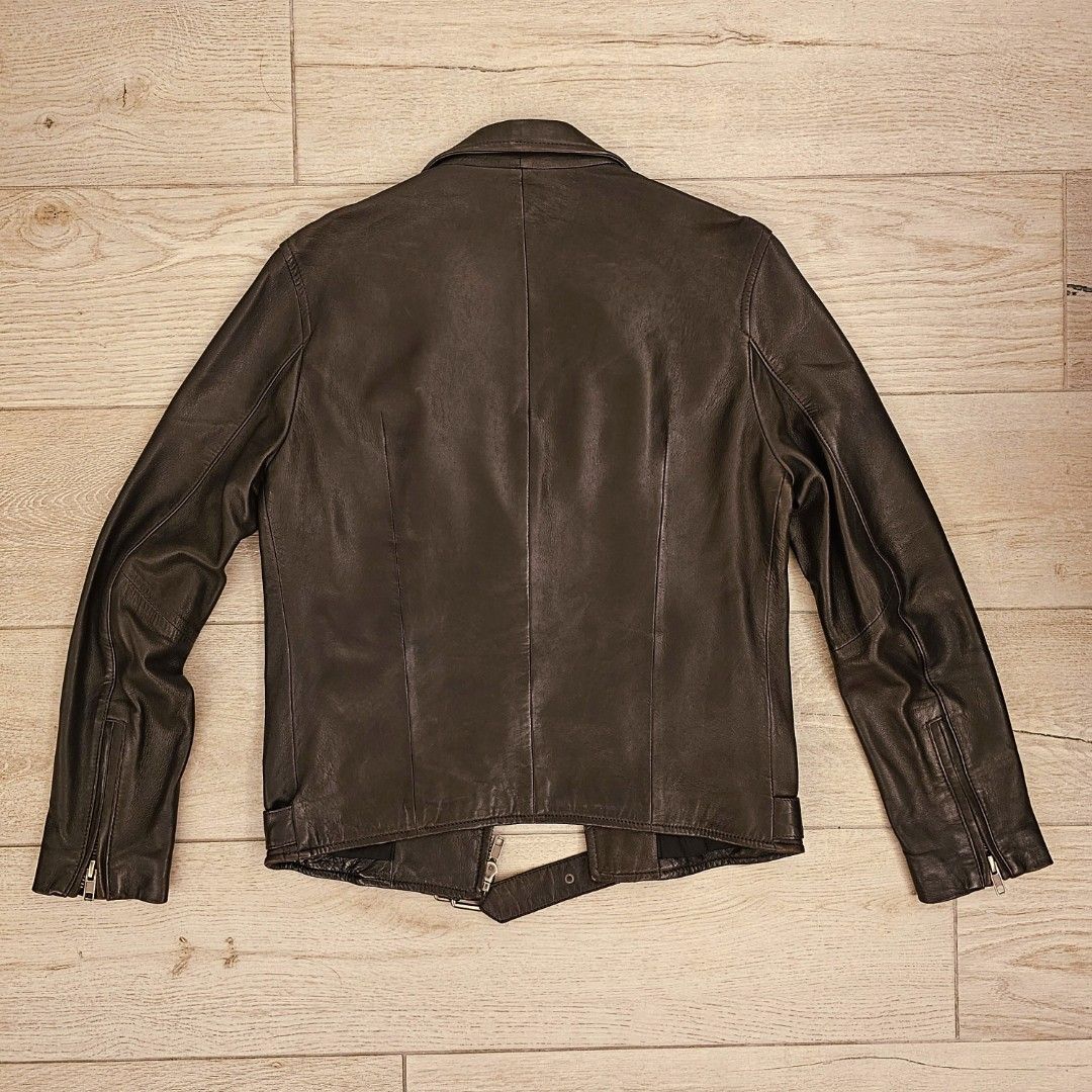 Tough jeansmith Leather Jacket (Lamb leather), 女裝, 外套及