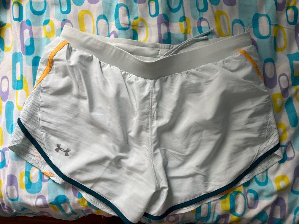 White under armour best sale shorts womens