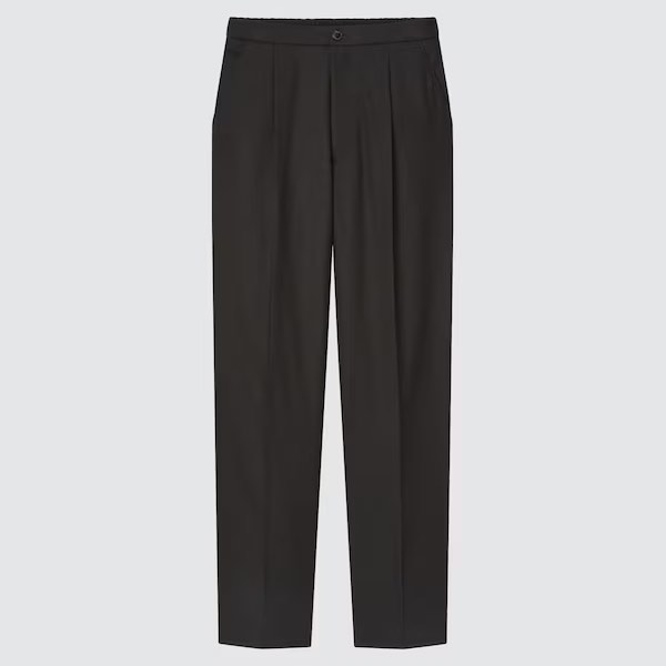 Uniqlo Flannel Tapered Pants, Women's Fashion, Bottoms, Other Bottoms
