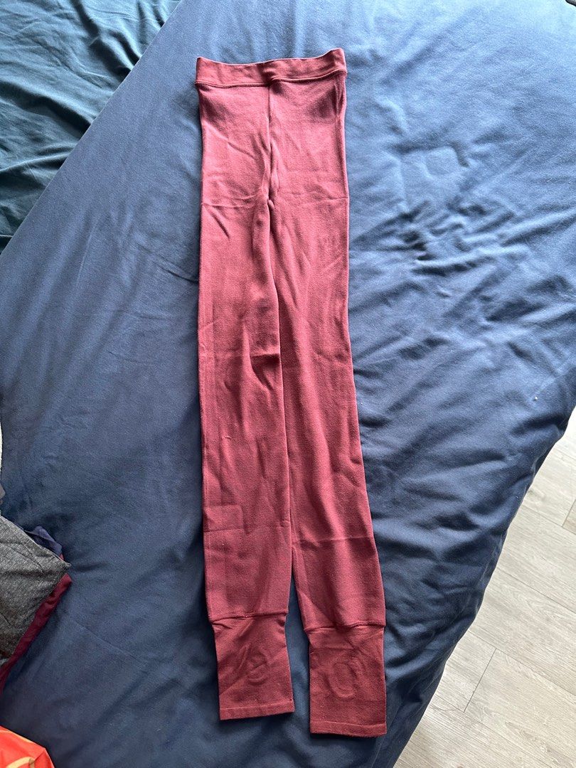 UNIQLO HEATTECH WINTER LEGGINGS Women s Fashion Bottoms Jeans