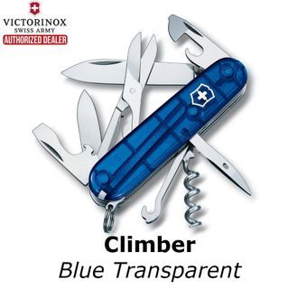 VICTORINOX SWISS ARMY 1.3703.T2 Climber Blue Transparent