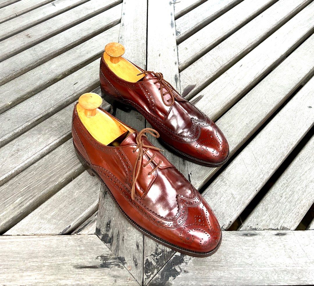 90s Bally Brogues| Vintage Leather Black and White Oxfords| Minimalist Monochrome lace up shoes| Timeless Dapper Footwear