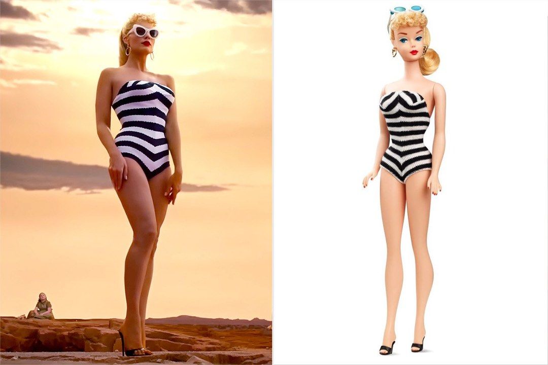 Vintage swimsuit barbie hot sale