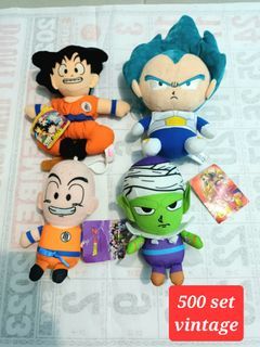 Vintage DBZ Dragonball plushies