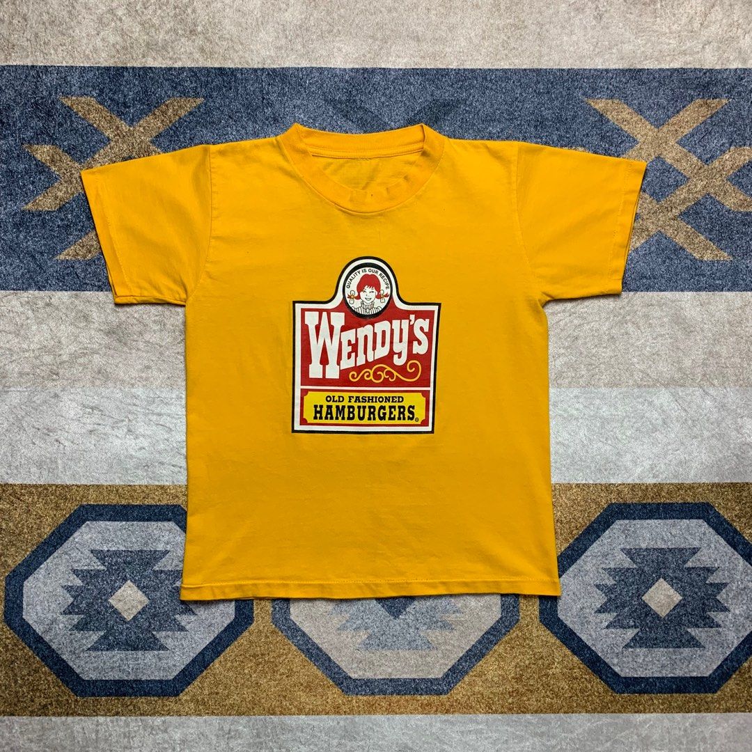 Vintage Wendy's, Women's Fashion, Tops, Shirts on Carousell