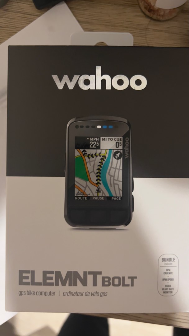 Wahoo element Bolt V2 bundle, 運動產品, 單車及配件, 單車 - Carousell