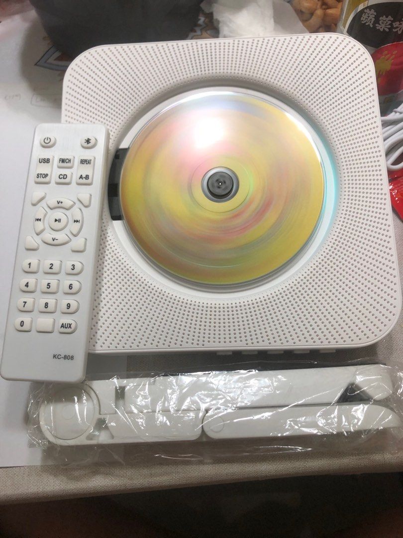 Wall mount CD Player with FM KC808, Audio, Portable Music Players on Carousell