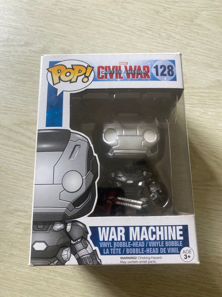 War Machine Funko Pop, Hobbies & Toys, Toys & Games on Carousell