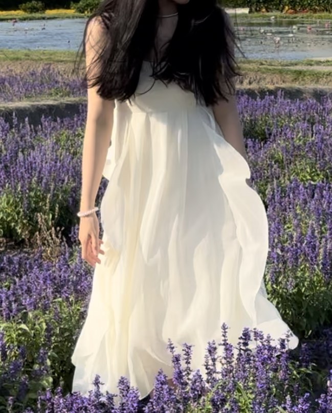 White Dress for beach
