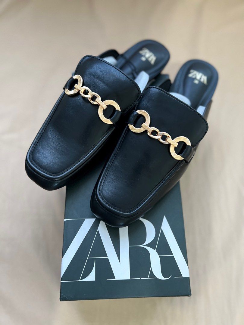 Loafer cheap mules zara