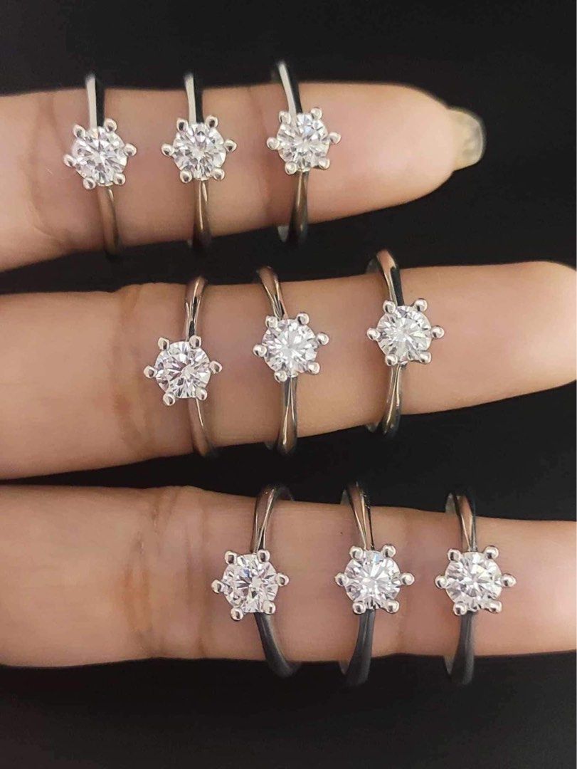 18k white shop gold promise ring