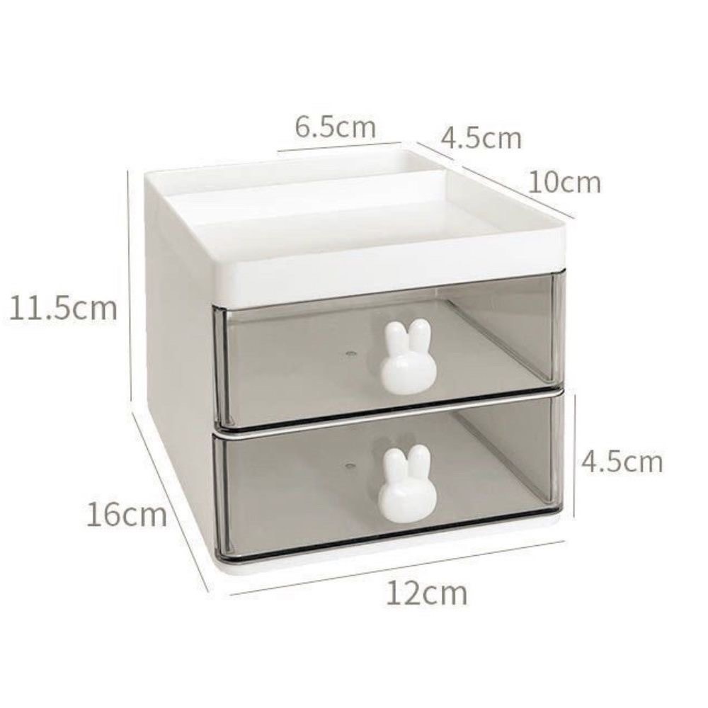 2 layer bunny storage organiser white, Furniture & Home Living, Home ...