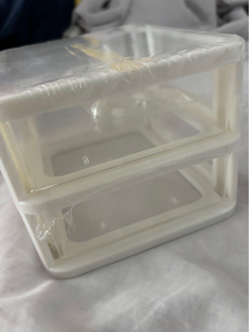 2 layer bunny storage organiser white, Furniture & Home Living, Home ...