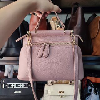 2way nude pink sling bag