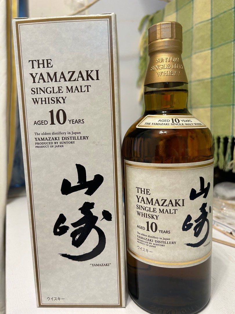 日本700ml 山崎10年威士忌whisky 酒辦非余市竹鶴白州響宮城峽, 嘢食