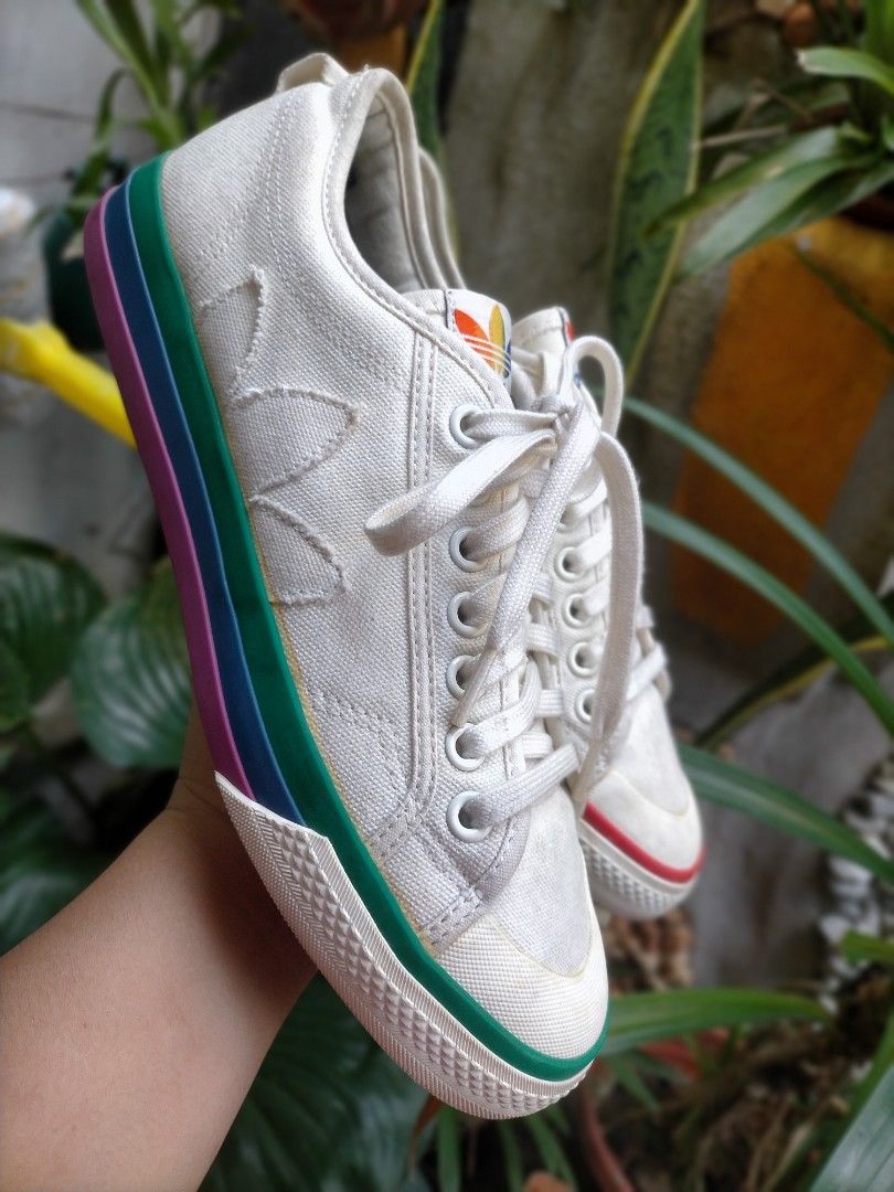 Adidas online rainbow color
