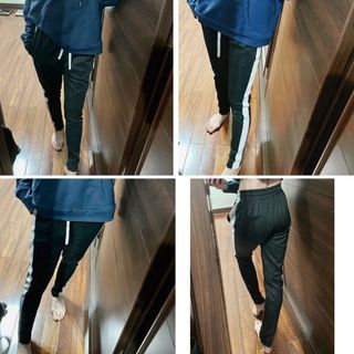 百搭休閒抽繩哈倫褲  二手