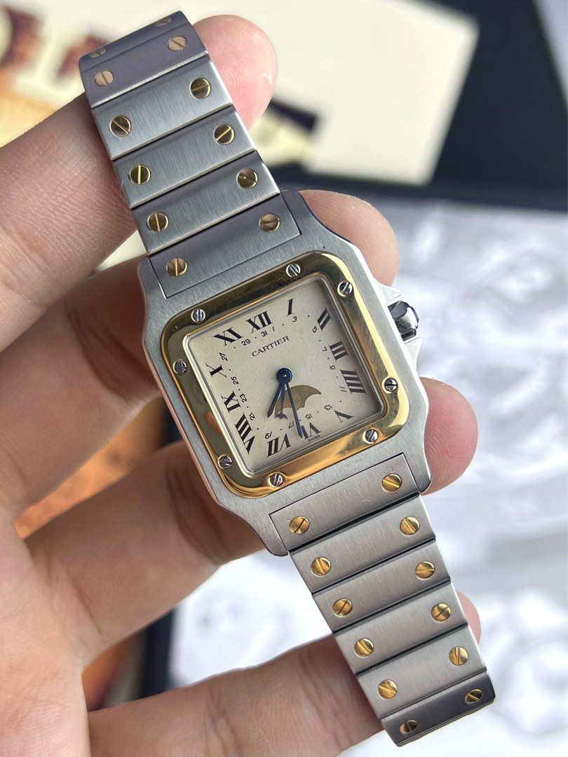 Cartier santos hotsell galbee price