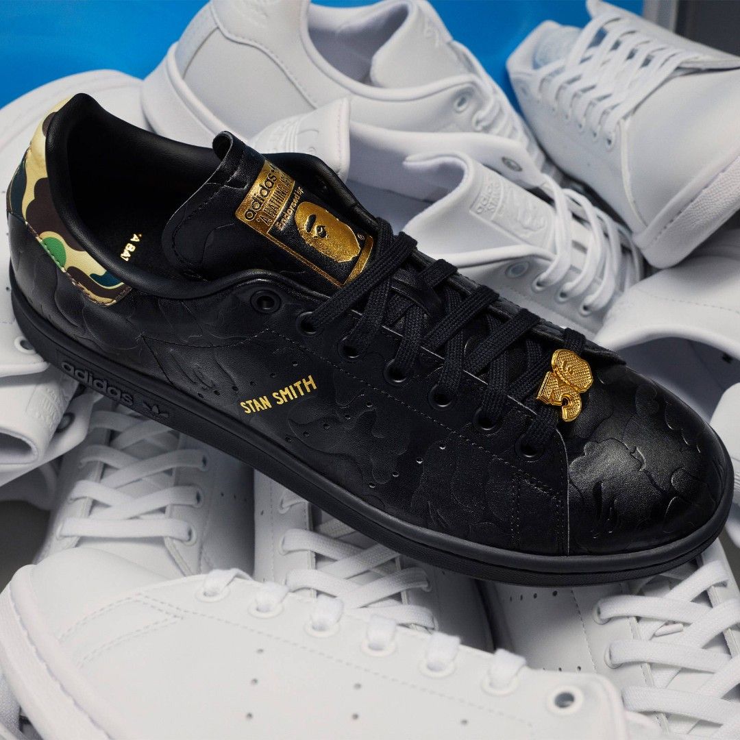 🇯🇵日本代購A BATHING APE BAPE x ADIDAS STAN SMITHS sneakers Bape