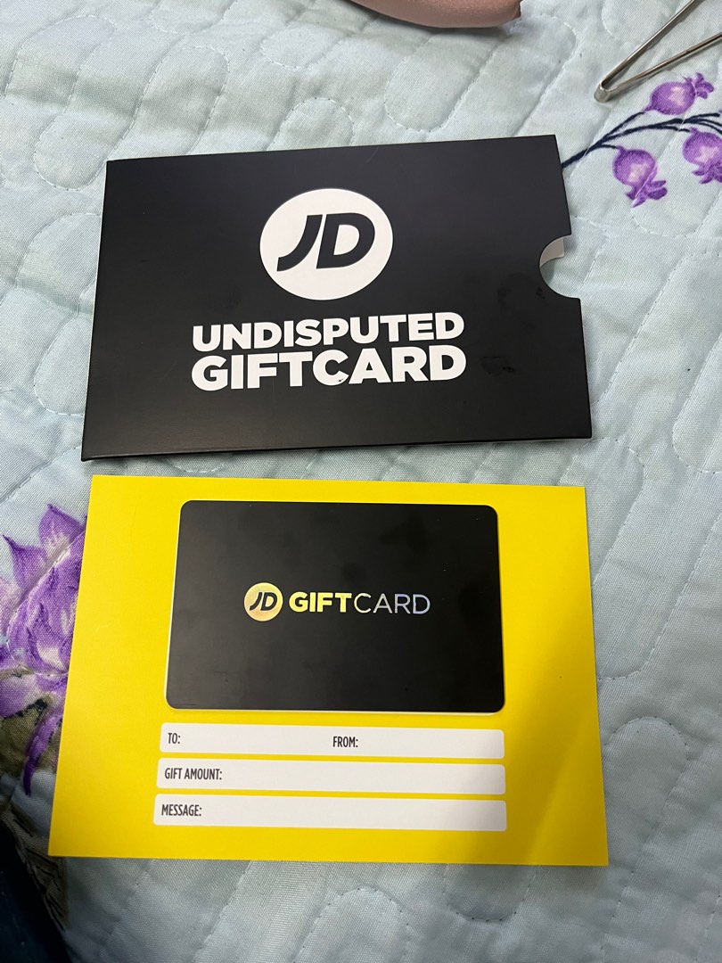 ( FREE POS) JD SPORTS GIFT CARD, Tickets & Vouchers, Store Credits on