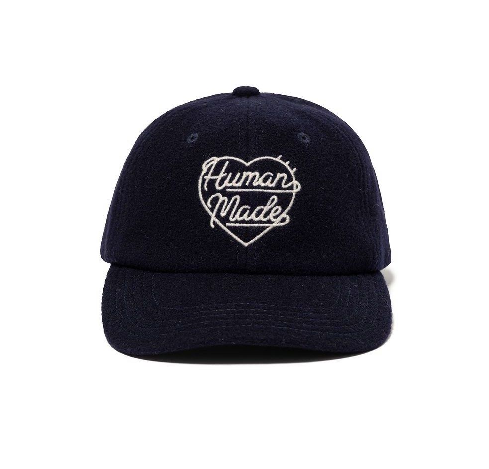 現貨] Human Made 6-panel Wool Cap 6片帽, 男裝, 手錶及配件, 棒球帽