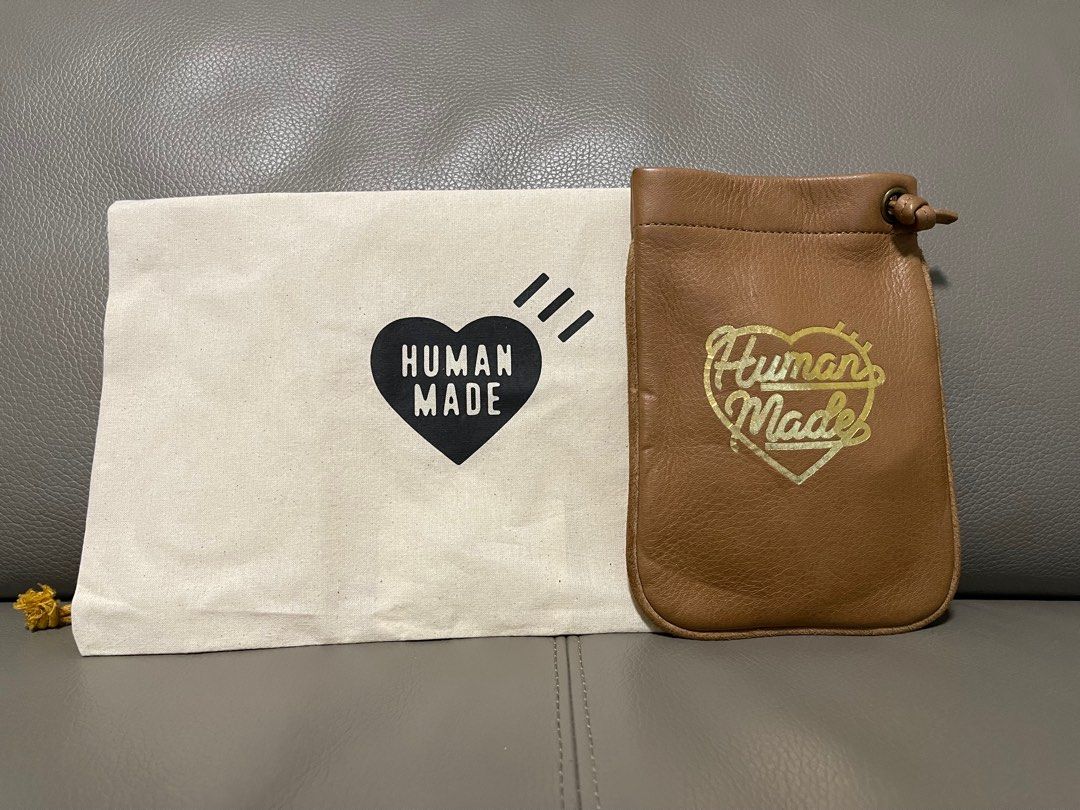 HUMAN MADE Leather Mini Shoulder Bag