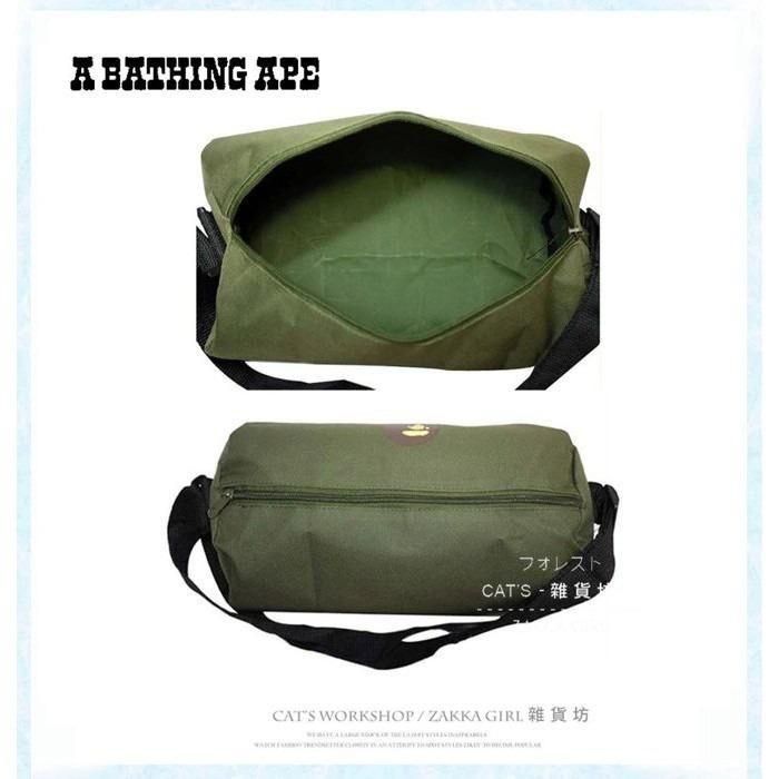 A Bathing Ape Bape 1st Camo Ape Men s Street Gym Pack Cylinder Bag