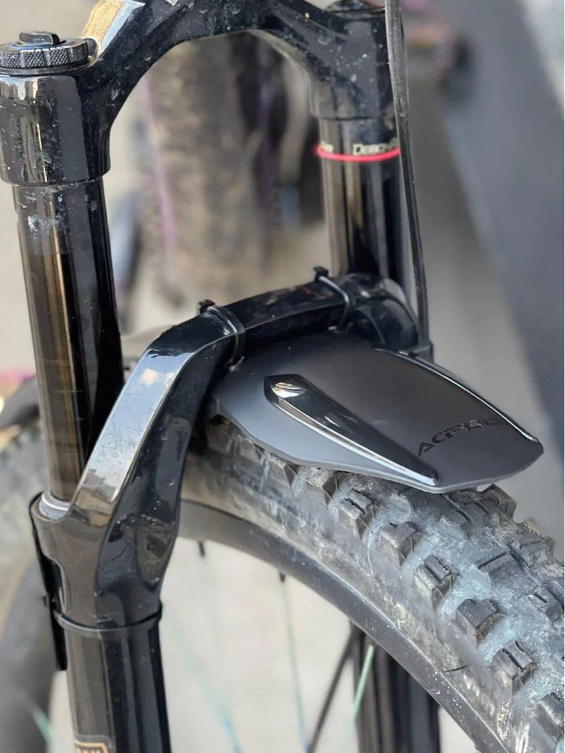 Suspension sales fork mudguard