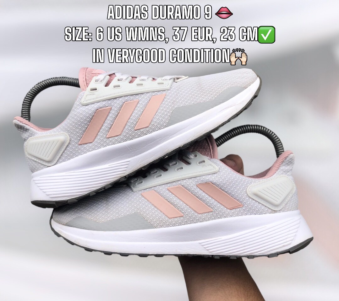 ADIDAS DURAMO 9, Women's Fashion, Footwear, Sneakers on Carousell