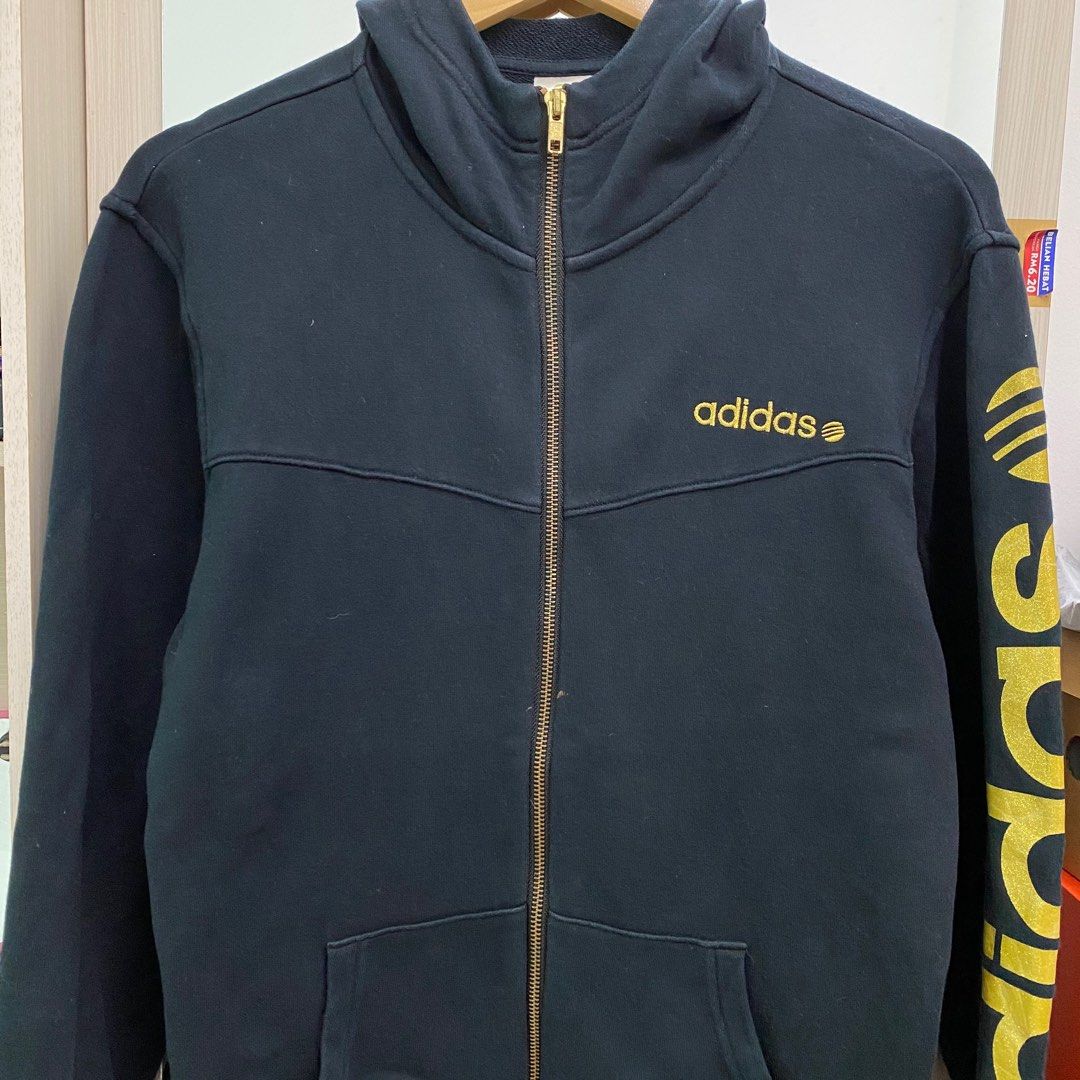 Adidas men's neo outlet basic zip hoody