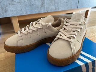 hold)Adidas Stan Smith CF 魔術貼藍色, 女裝, 鞋, 拖鞋- Carousell